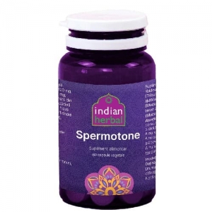 Spermotone, 60 capsule, Indian Herbal (pentru EL)