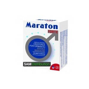 Supliment pentru potenta, Maraton Forte, 20 pastile, Parapharm