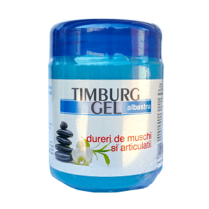 Timburg gel albastru - pentru masaj si frectii, 500g,Timburg SRL