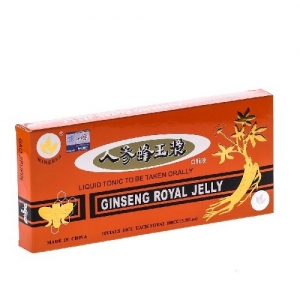 Ginseng Royal Jelly, 10 fiole, China