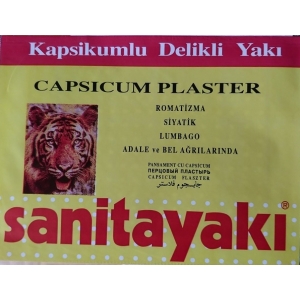 Sanitayaki plasturi antireumatici cu ardei iute (capsicum), Betasan