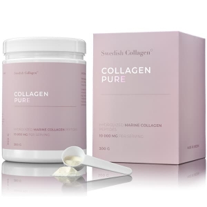 Colagen hidrolizat pulbere Pure, 300 g, Swedish Collagen