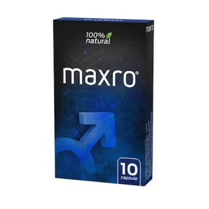 Maxro, Supliment natural potenta maxima, 10 capsule